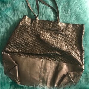 Metallic Banana Republic Tote Bag